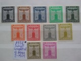 1938-Dienst.-Complet set-MNH+MLH-Perfect, Nestampilat