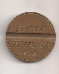 Moneda / Jeton Telefonic GETTONE TELEFONICO - ITALIA 7011 foto