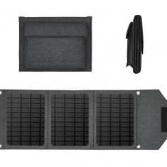 Panou Solar Portabil Multipad 18W cu Functie de Incarcator Universal