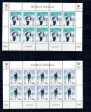 Moldova 2002 - Jocurile Olimpice de iarna, sport, serie minicoli neuzate