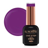 Cumpara ieftin Oja Semipermanenta One Step Diamond Violet Shock 10ml, LUXORISE