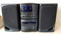 Combina audio: radio, casetofon, CD+boxe foto