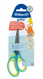 Foarfeca Griffix pentru dreptaci, Herlitz, Pelikan, Neon fresh, 15 cm