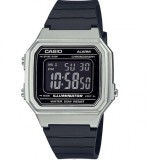 Casio Ceas Digital de Bărbați 41.2mm Cronograf cu Baterie cu Curea din Cauciuc Neagră W-217HM-7BVDF