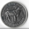 Moneda 50 dollars 1981, FAO - Barbados, 27,35 g argint 0,500, tiraj: 6012, America Centrala si de Sud