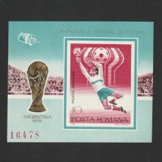C. M. Fotbal Argentina LP956 Nedantelat Romania 1978