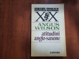 Atitudini anglo-saxone de Angus Wilson