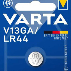 Baterie buton alcalina LR44 Varta, V13GA