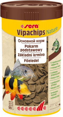 sera vipachips Nature 250 ml foto