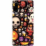 Husa silicon pentru Huawei P30, Emoji Mess