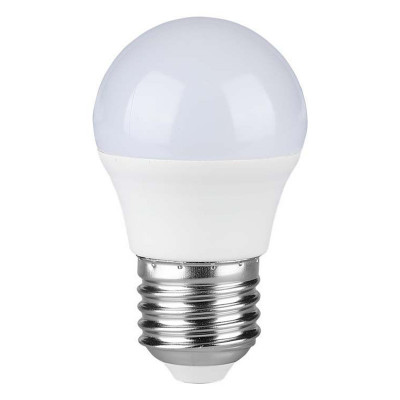 Bec led g45 e27 4.5w 4000k alb neutru, cip samsung foto