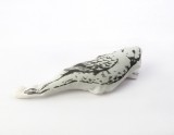 Cumpara ieftin Decoratiune Craciun - Fabric Bird on String, 4x13cm | Drescher