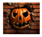 Cumpara ieftin Sticker decorativ, Halloween, Portocaliu, 68 cm, 1340STK
