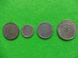 Sao Tome e Principe 1939 - Colonie Portugheza - 4 monede 1-2,5-5-10 Escudos(176)