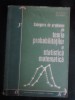Culegere de probleme de teoria probabilitatilor si statistica matematica Corina Reischer