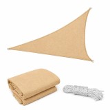 Rana Sun sail triunghiular 4x4x4 m bej
