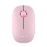 Mouse Fara Fir 2.4GHz, 1600 DPI, ABS, PC- Havit (MS57GT) - Pink