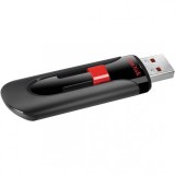 MEMORIE USB 2.0 SANDISK 32 GB, retractabila, carcasa plastic, negru, &quot;SDCZ60-032G-B35&quot; (timbru verde 0.03 lei)