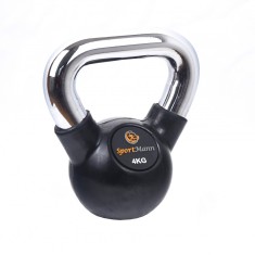 Gantera Kettlebell cauciucata 4kg Sportmann foto