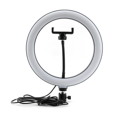 Suport telefon cu lumina LED 12 INCH circular foto