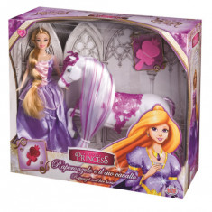 Princess, Papusa Rapunzel de 30 cm si calutul ei, GG02952E