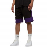 Pantaloni scurti New Era NBA Colour Block Short Lakers 60416375 negru