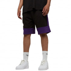 Pantaloni scurti New Era NBA Colour Block Short Lakers 60416375 negru foto