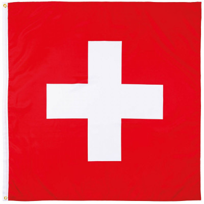 MFH Drapelul / Steagul &amp;quot;Swiss&amp;quot; Elvetia Elvetiei 120X120cm 35103T foto