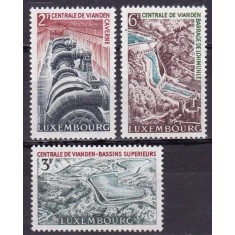 Luxemburg 1964 - Centrala hidro electrica Vianden, serie neuzata