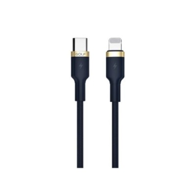 Cablu USB Type C - Iphone PD 20W Negru Cod: GC-71P Automotive TrustedCars foto