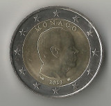 Monaco, 2 euro de circulatie, 2023, Europa