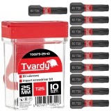 Set biti de impact T25, 25 mm S2, 10 bucati, Tvardy T00179-25-10