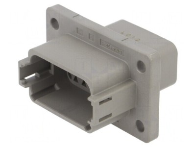Conector Cablu-Cablu DT 12 PIN Gri IP68 foto