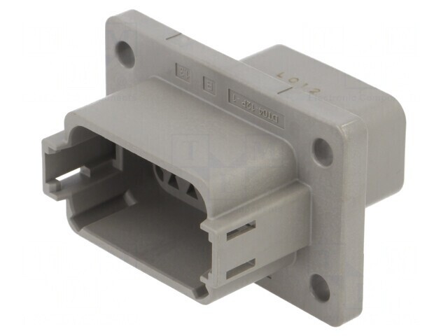 Conector Cablu-Cablu DT 12 PIN Gri IP68