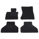 Set covorase auto mocheta Velor BMW X5 (E70), 04.2010-11.2013; X5 (E70), 10.2006-04.2010; X6 (E71), 01.2008-12.2013, negru,