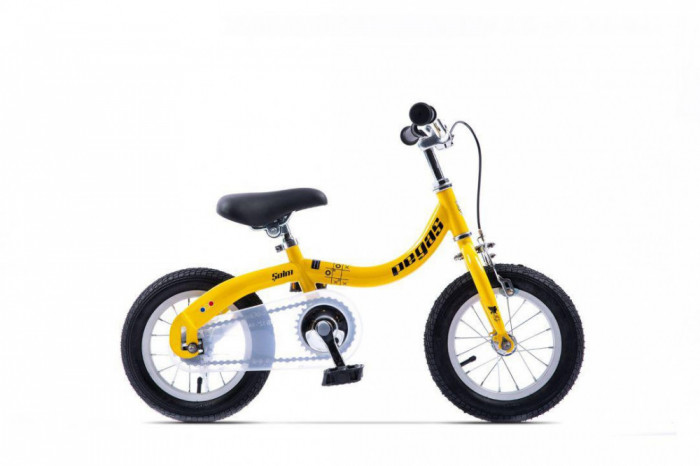 Bicicleta copii SOIM 2in1 12&#039;&#039; GALBEN