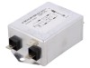 Filtru Anti-Interferente SCHURTER 250VAC 10A, Aluminiu, 1 Pol, 0.47&micro;F Cx, 4.7nF Cy, Temperatura -25-100&deg;C