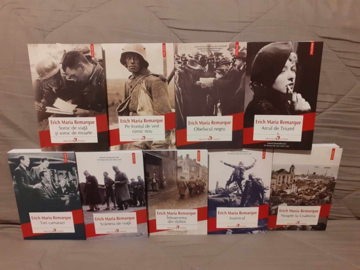 SOROC DE VIATA/PE FRONTUL DE VEST NIMIC NOU/OBELISCUL NEGRU-ERICH MARIA REMARQUE