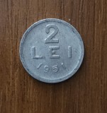 Cumpara ieftin Moneda 2 Lei 1951 RPR Romania Aluminiu Numismatica
