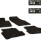 Set Covorase Auto Cauciuc Umbrella Pentru Skoda Fabia III (2014-2021) + Suport Numar Inmatriculare Mega Drive Simplu Set 2 Buc