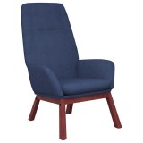 Cumpara ieftin Scaun de relaxare, albastru, material textil