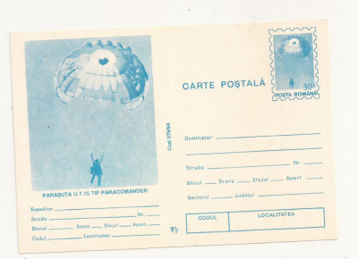 CA16 -Carte Postala-Parasuta U.T.15 tip Paracomander, necirculata 1994 foto