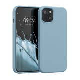 Husa Kwmobile pentru Apple iPhone 13, Silicon, Verde, 55878.206