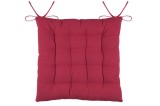 Pernă De Scaun Duo 38X38X3.5 Cm, Culoare Roșu, 100% Bumbac