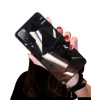 Husa Samsung Galaxy S20 FE, Textura Diamant, Negru, Acrilic, TPU, Protectie Socuri, Lucios