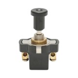Intrerupator universal pull switch 12V 5A ON/OFF cu piulita metalica