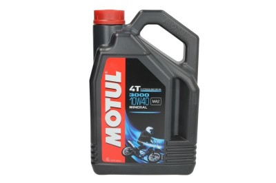 Ulei motor pentru motociclete Motul 3000 10W40 4T 4L 30004T10W404L foto