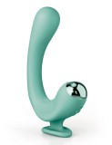 Vibrator Special Cu Functie Incalzire Reflexx Rabbit&trade; 2, Verde Menta, 17.5 cm