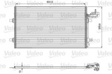 Condensator climatizare AC Valeo, VOLVO C30, 10.2006-10.2007; C70, 01.2008-10.2009; S40/V50, 01.2004-2012 motor 1,6/1,8; 2,0 benzina; 1,6/2,0 diesel,