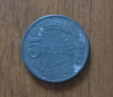 Cumpara ieftin 5 lei 1942, zinc, Rom&acirc;nia